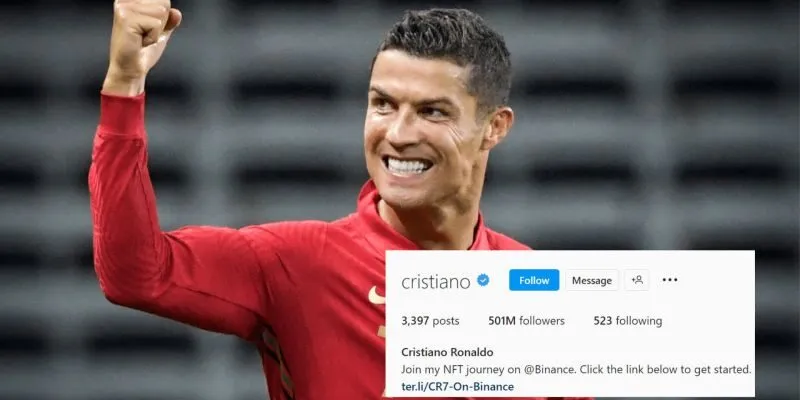 Sức ảnh hưởng của Ronaldo cực lớn trên mạng xã hội