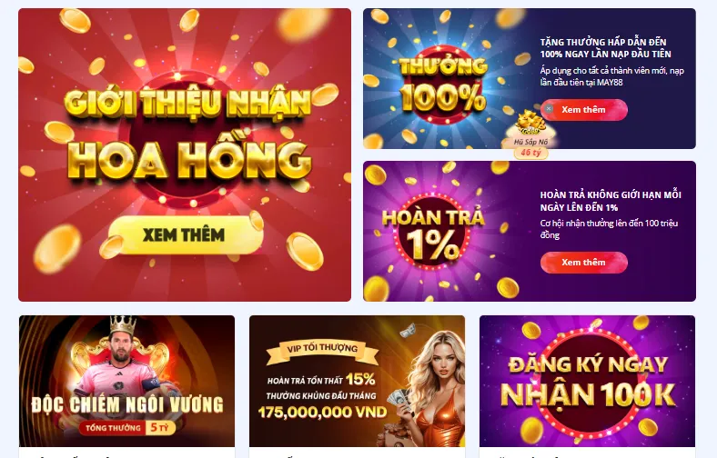 Khuyến mãi đặc biệt dành riêng cho cược thể thao
